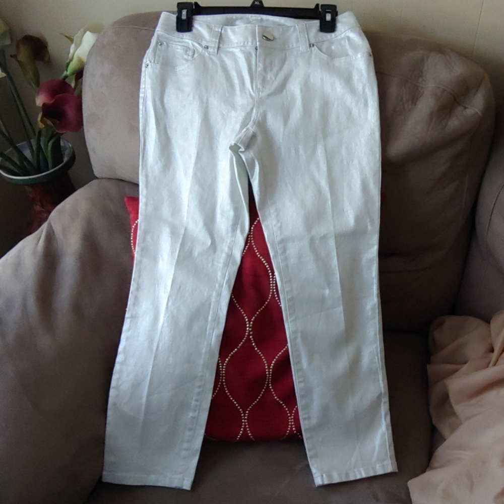 Inc Denim Size 4 Shimmery Jeans EUC